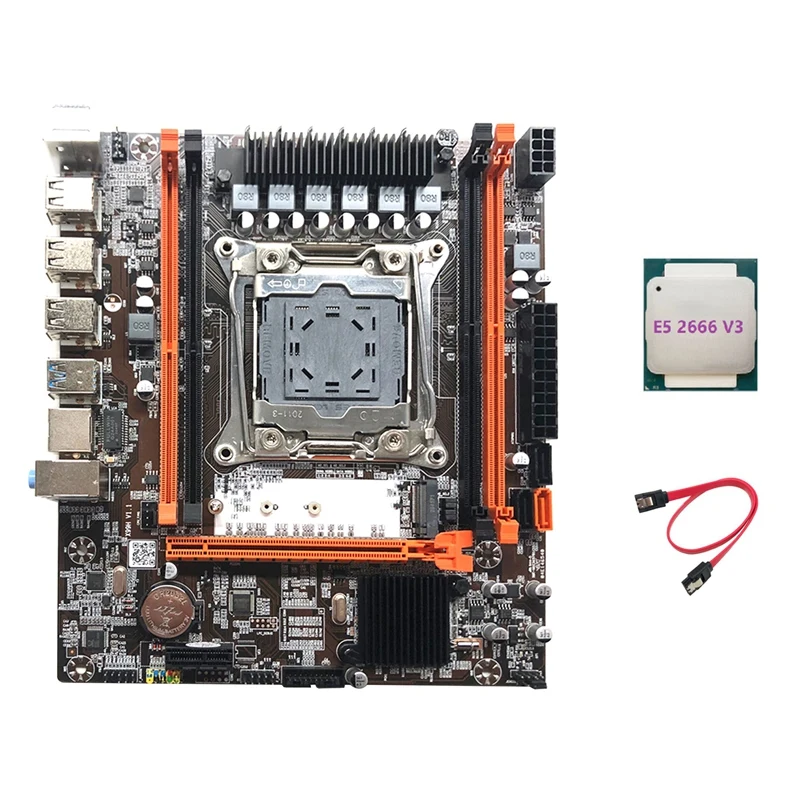 1 Set Computer Motherboard Support Xeon E5 2678 2666 V3 Series CPU 
1 Set Computer Motherboard Support Xeon E5 2678 2666 V3 Series CPU