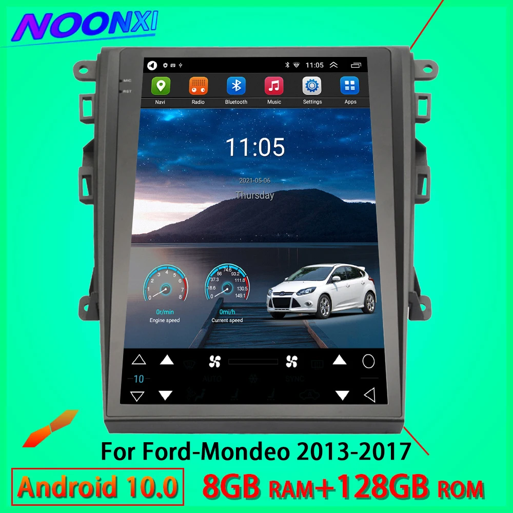 

Car Radio Video Players For Ford-Mondeo 2013 2014 2015 2016 2017 IPS Screen 2 Din Android 10 Stereo GPS Navigation Carplay DVD