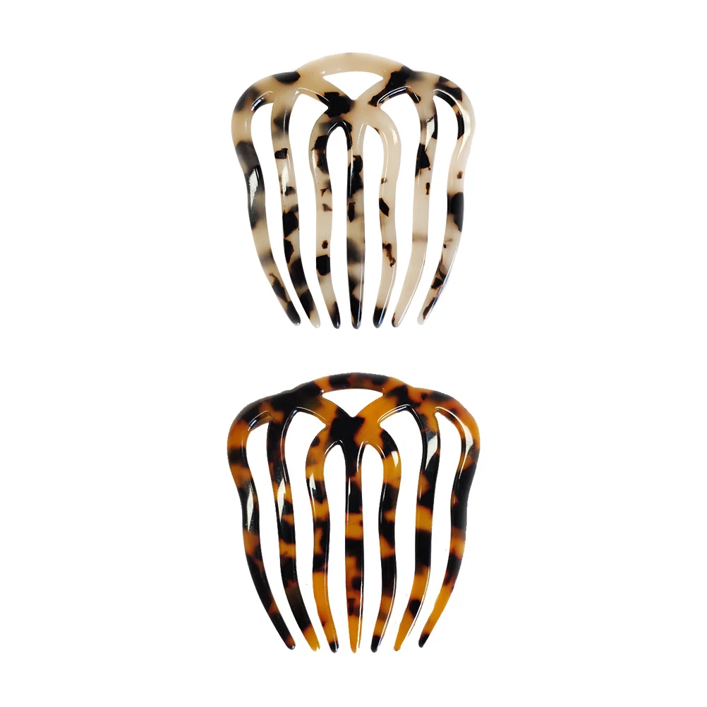 2 Pcs Retro Seven-Tooth Hair Comb Fashionable Combs Bride Headpieces Wedding Multipurpose Practical Headgear
2 Pcs Retro Seven-Tooth Hair Comb Fashionable Combs Bride Headpieces Wedding Multipurpose Practical Headgear