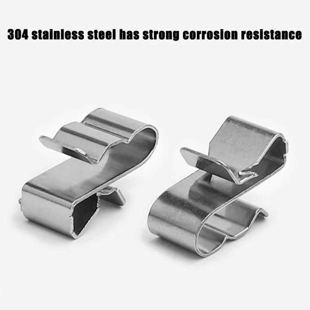 20/50Pc Stainless Steel Solar Panel Cable Clip Photovoltaic Cable Clips Trailer Frame Wire Clamp Solar Cable Organizer Fastener
20/50Pc Stainless Steel Solar Panel Cable Clip Photovoltaic Cable Clips Trailer Frame Wire Clamp Solar Cable Organizer Fastener