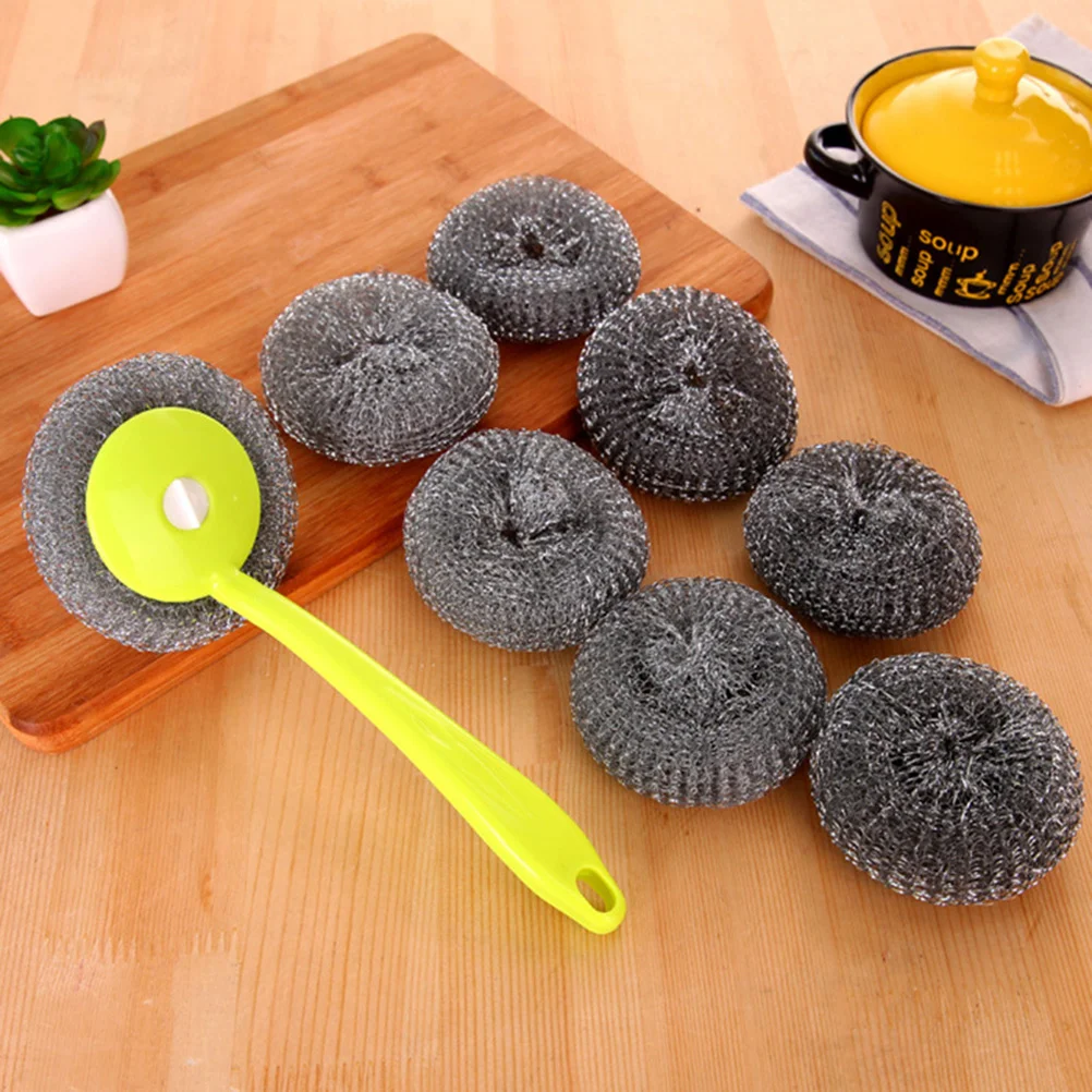 Steel Wire Scrubber Dishwashing Brush Metal Scrubber Stainless Steel Scrubber Metal Kitchen Sponge Pot Cleaner Pads
Steel Wire Scrubber Dishwashing Brush Metal Scrubber Stainless Steel Scrubber Metal Kitchen Sponge Pot Cleaner Pads