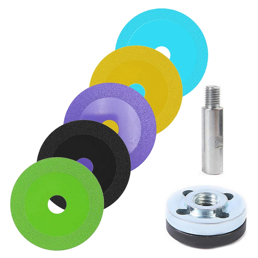 Grinding Wheel Set Diamond High Manganese Steel Saw Blade Glass Cutting Disc W/ Adapter Set For Ceramic Tile Jade
Grinding Wheel Set Diamond High Manganese Steel Saw Blade Glass Cutting Disc W/ Adapter Set For Ceramic Tile Jade