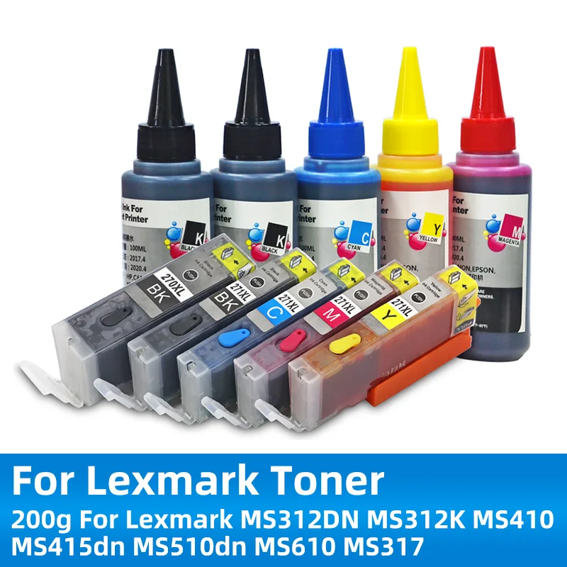 New Refill Compatible For Canon PGI-270 CLI-271 refillable cartridge TS8020 TS9020 TS5020 TS6020 color inkjet photo printer
New Refill Compatible For Canon PGI-270 CLI-271 refillable cartridge TS8020 TS9020 TS5020 TS6020 color inkjet photo printer