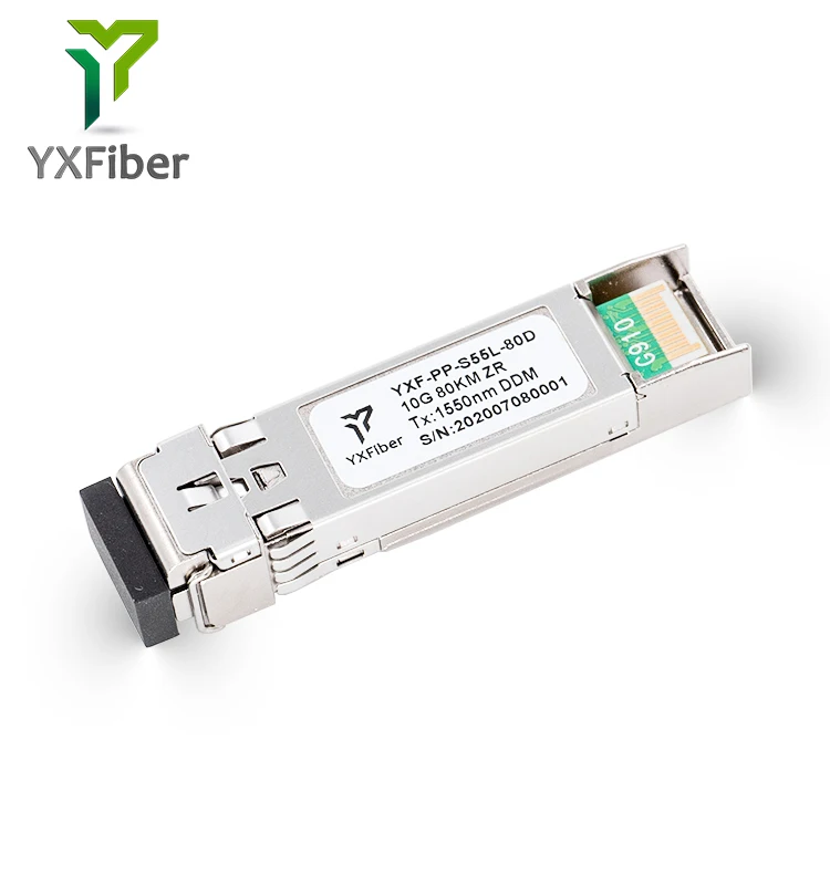 10G SFP+ Duplex 80km 1550nm LC Connector Optical SM SFP 10G ZR EML+ APD 10Gbase-ZR Transceiver Module SFP-10G-ZR 10G SFP 80km
10G SFP+ Duplex 80km 1550nm LC Connector Optical SM SFP 10G ZR EML+ APD 10Gbase-ZR Transceiver Module SFP-10G-ZR 10G SFP 80km