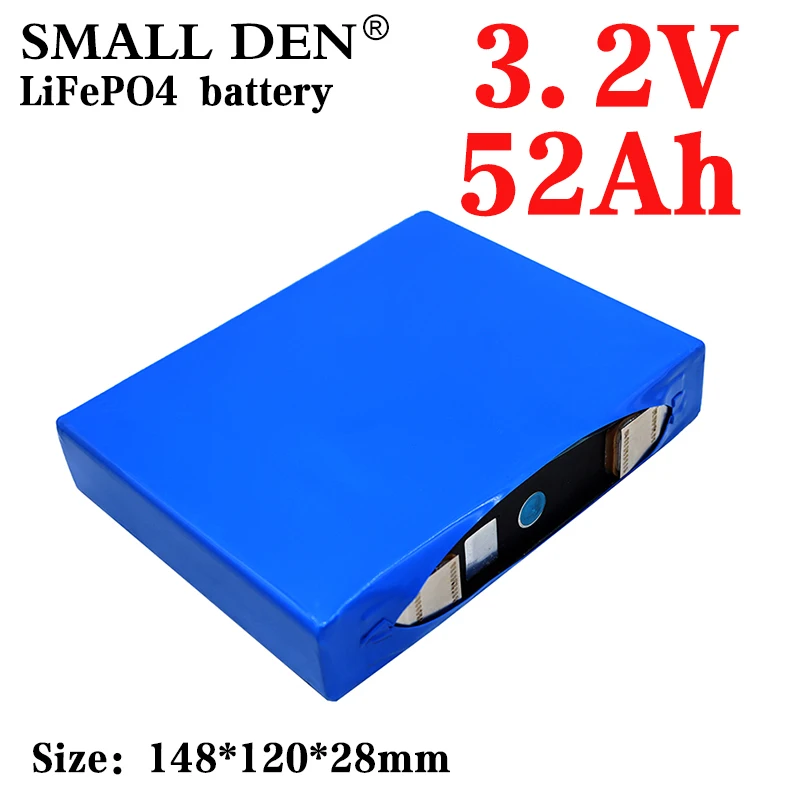 3.2v 50Ah 52Ah lifepo4 battery 3C 150A for electric bicycle battery pack diy 12v solar inverter golf cart rechargeable battery
3.2v 50Ah 52Ah lifepo4 battery 3C 150A for electric bicycle battery pack diy 12v solar inverter golf cart rechargeable battery