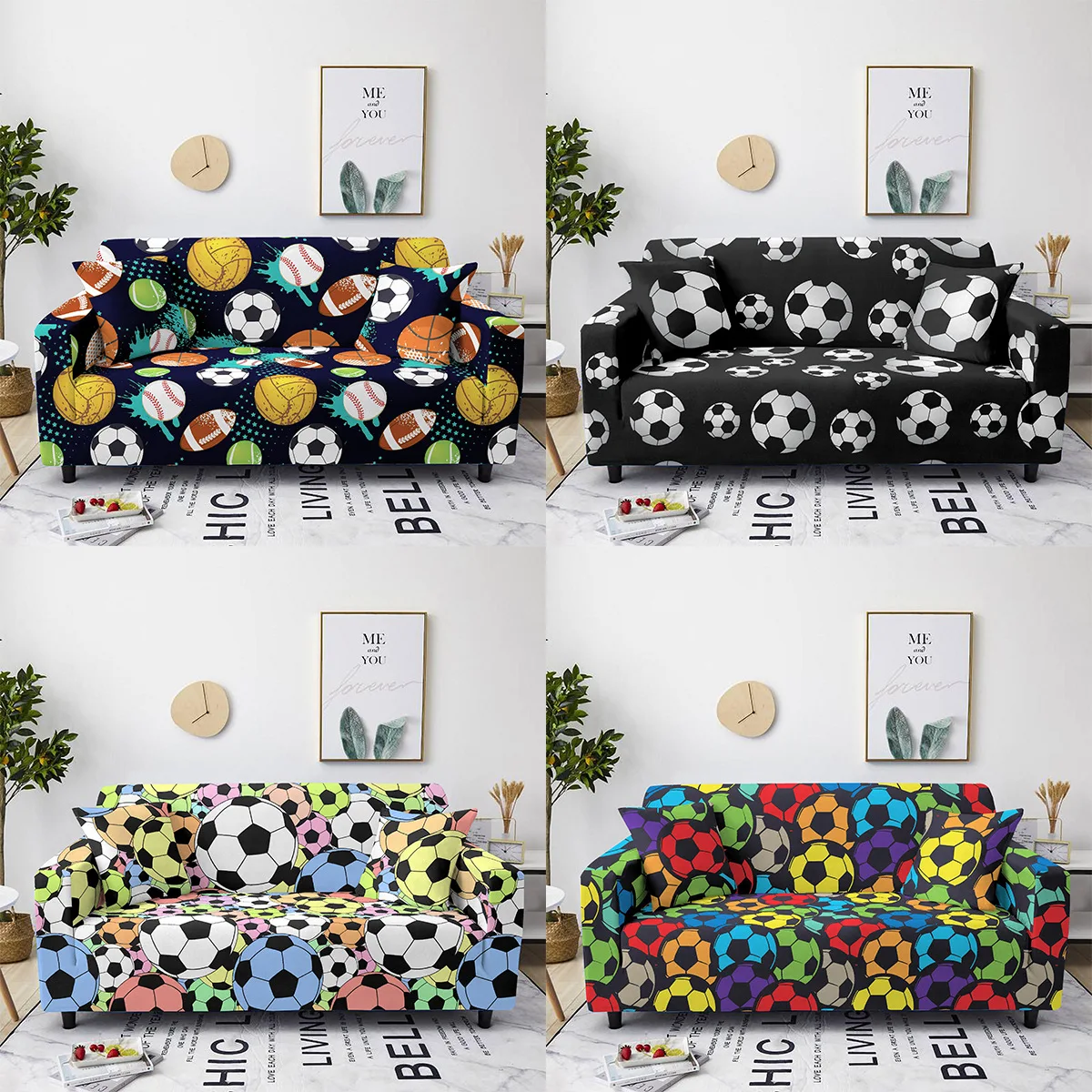Cartoon Football Pattern Recliner Chair Covers Living Room Armchair Couch Covers Washable Sectional Sofa Housses De Canapé
Cartoon Football Pattern Recliner Chair Covers Living Room Armchair Couch Covers Washable Sectional Sofa Housses De Canapé