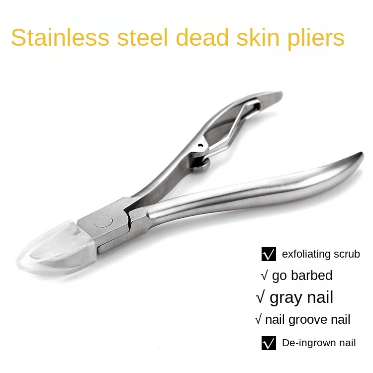 Stainless Steel Dead Leather Pliers Humour Pliers Ditch Cut Dead Skin Scissors Manicures
Stainless Steel Dead Leather Pliers Humour Pliers Ditch Cut Dead Skin Scissors Manicures