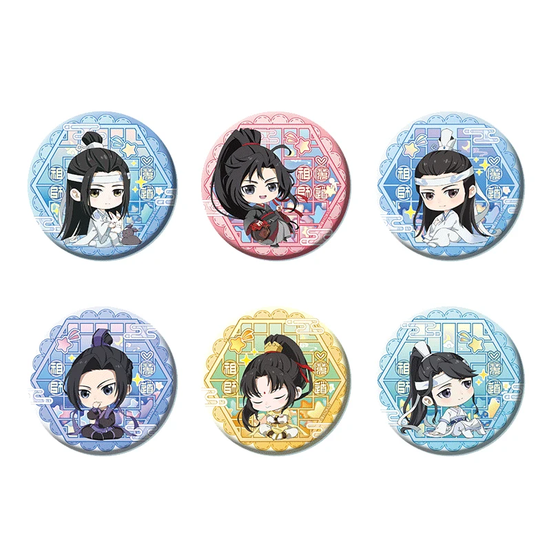 Anime Grandmaster of Demonic Cultivation Special Edition Cartoon Badge Wei Wuxian Mini Cosplay Brooch Pins Fans Collection Gifts
Anime Grandmaster of Demonic Cultivation Special Edition Cartoon Badge Wei Wuxian Mini Cosplay Brooch Pins Fans Collection Gifts