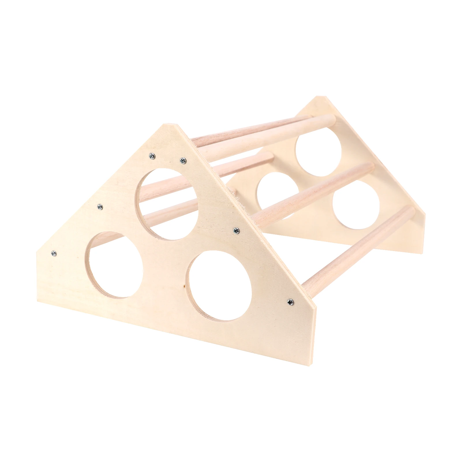 Pet Supplies Triangle Shape Courtyard Trainning Climb Toy Hens Cage Birds Swing Handmade Chicken Wood Stand Parrots Macaws
Pet Supplies Triangle Shape Courtyard Trainning Climb Toy Hens Cage Birds Swing Handmade Chicken Wood Stand Parrots Macaws