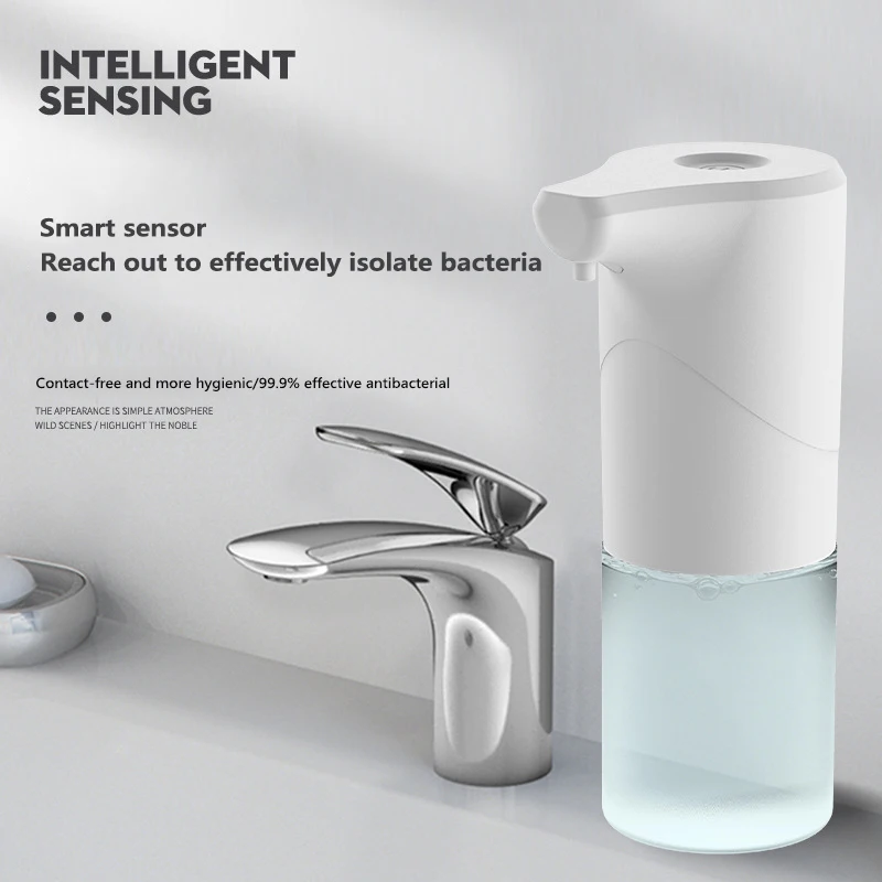 350ml Intelligent Sensor Foam Soap Dispenser Touchless Automatic Sensor Soap Dispenser Infrared Sensor Liquid Soap Dispenser
350ml Intelligent Sensor Foam Soap Dispenser Touchless Automatic Sensor Soap Dispenser Infrared Sensor Liquid Soap Dispenser