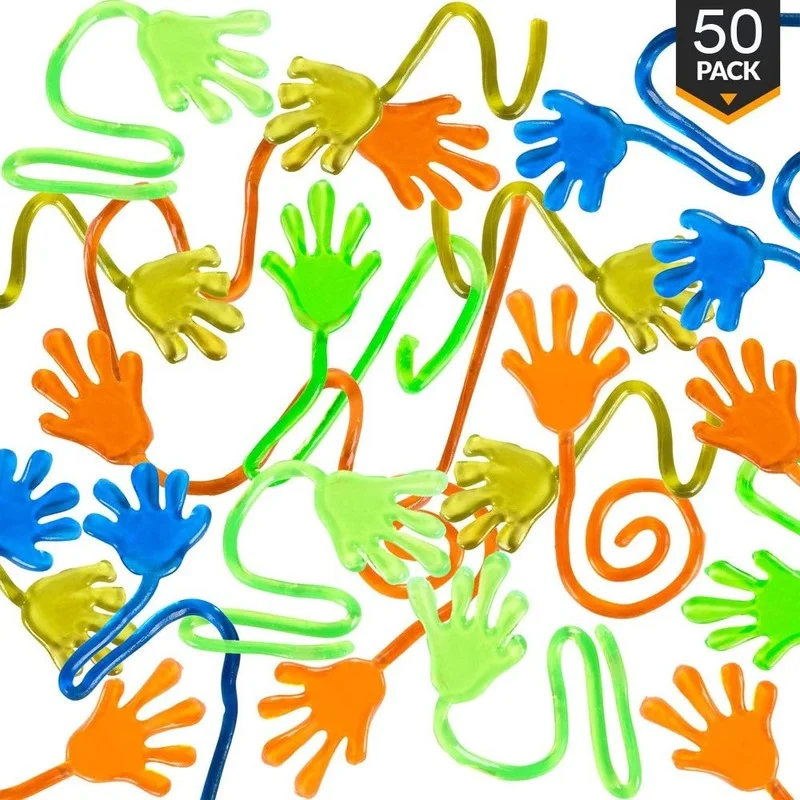 50pcs Party Favors Supplies Vinyl Sticky Hands Slap Squishy Toy Play Pinata Fillers Birthday Gift Treat Bag Wedding Favors
50pcs Party Favors Supplies Vinyl Sticky Hands Slap Squishy Toy Play Pinata Fillers Birthday Gift Treat Bag Wedding Favors