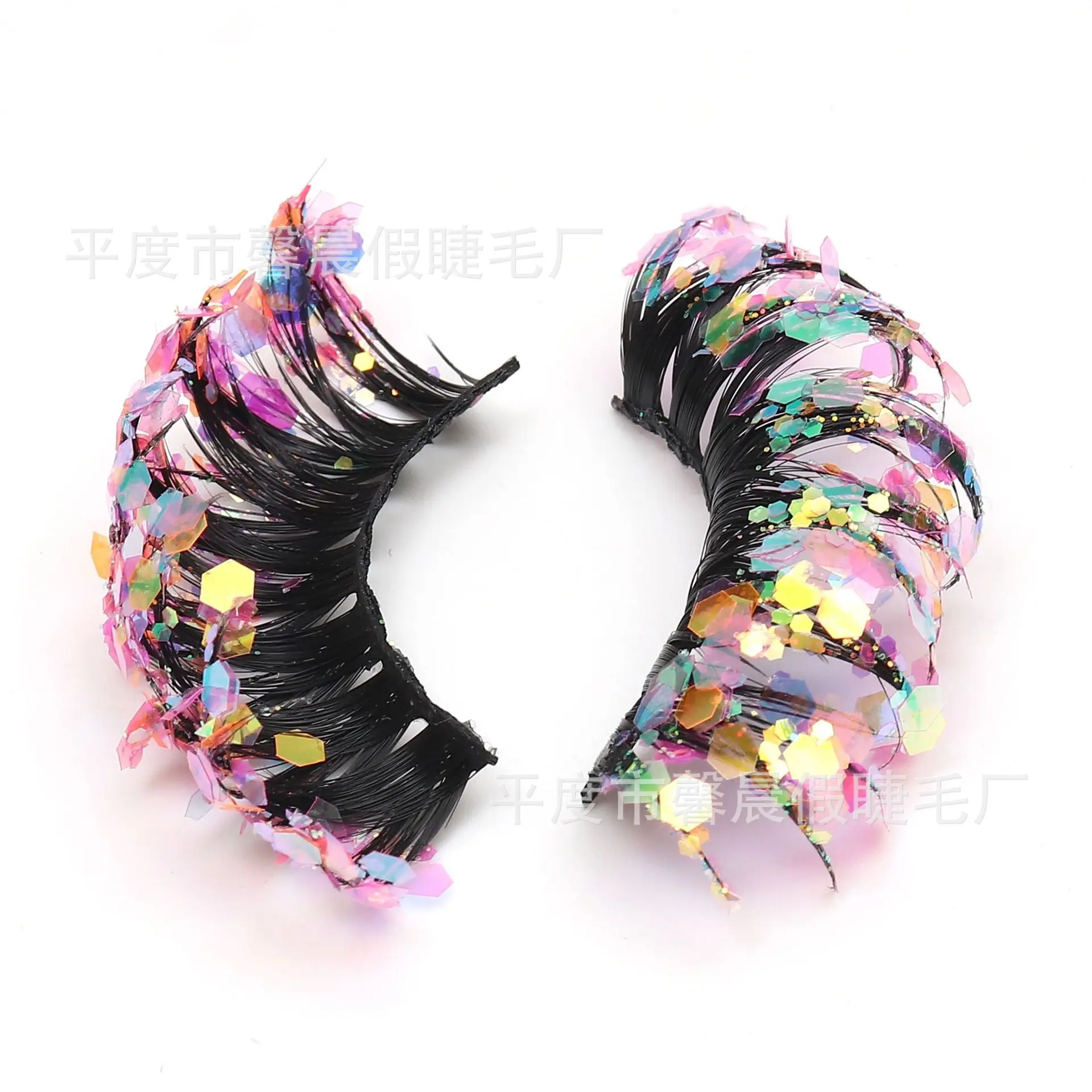 Luminous Sequins Eyelashes Color Fluorescent Luminous Thick Chemical Fiber Eyelash False Eyelashes
Luminous Sequins Eyelashes Color Fluorescent Luminous Thick Chemical Fiber Eyelash False Eyelashes