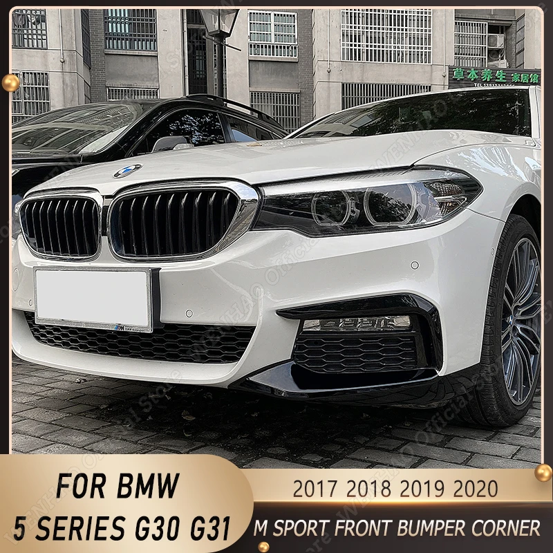 M Type Car Front Bumper Lip Wrap Corner Spolier Diverter Diffuser Removable Retrofit Body Kit for BMW G30 G31 M Sport 2017-2020
M Type Car Front Bumper Lip Wrap Corner Spolier Diverter Diffuser Removable Retrofit Body Kit for BMW G30 G31 M Sport 2017-2020