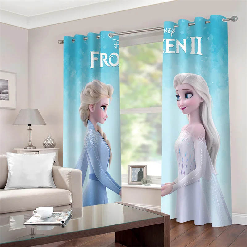 Disney Cartoon Frozen Aisha Living Room Bedroom Finished Curtain Custom Semi-Shading Floor-To-Ceiling Window Creative Curtain
Disney Cartoon Frozen Aisha Living Room Bedroom Finished Curtain Custom Semi-Shading Floor-To-Ceiling Window Creative Curtain