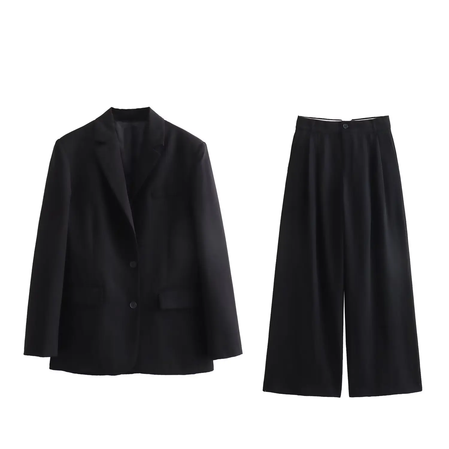 Женский комплект из 2 предметов 2023, модный Базовый костюм, винтажная женская верхняя одежда с длинным рукавом, шикарный женский костюм + брюки, женский костюм
Женский комплект из 2 предметов 2023, модный Базовый костюм, винтажная женская верхняя одежда с длинным рукавом, шикарный женский костюм + брюки, женский костюм