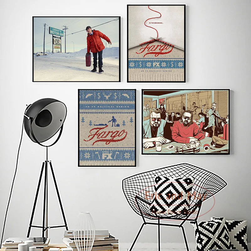 Fargo TV Series Show Vintage Cover Posters And Prints Wall Art Canvas Paintings Pictures Living Room Home Decoration
Fargo TV Series Show Vintage Cover Posters And Prints Wall Art Canvas Paintings Pictures Living Room Home Decoration