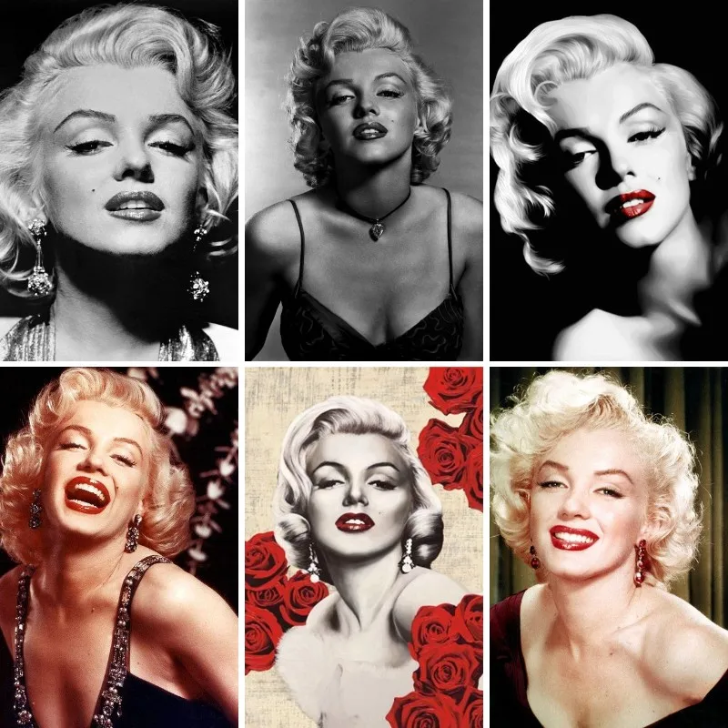 Marilyn Monroe, алмазная живопись, Женская картина 5D, Алмазная мозаика, вышивка крестиком, мозаика, наборы для декора, рукоделие
Marilyn Monroe, алмазная живопись, Женская картина 5D, Алмазная мозаика, вышивка крестиком, мозаика, наборы для декора, рукоделие