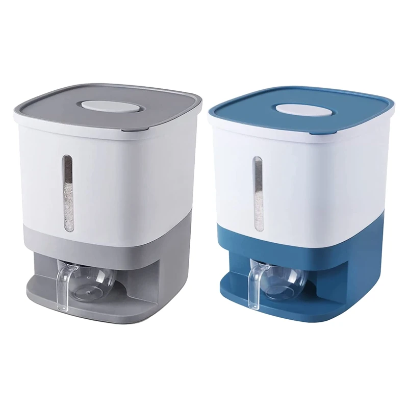 Airtight Rice Dispenser Cereal Container Bin Measuring Cup 22 Lbs Rice Dry Food Storage Container Food Dispenser
Airtight Rice Dispenser Cereal Container Bin Measuring Cup 22 Lbs Rice Dry Food Storage Container Food Dispenser