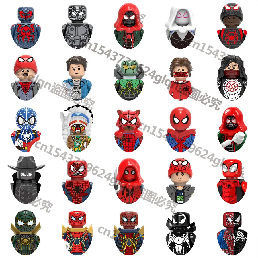 Avengers Spuerheros Building Blocks Figures Ironman Spiderman Minifig Doctor Strange Action Figure Accessories Toys for Kids
Avengers Spuerheros Building Blocks Figures Ironman Spiderman Minifig Doctor Strange Action Figure Accessories Toys for Kids
