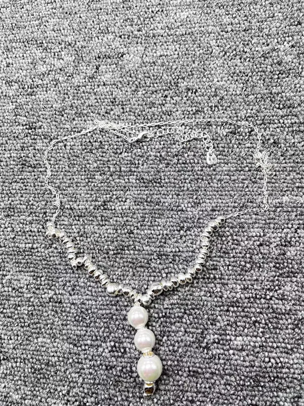 2022 New Fashion Electroplated Silver Color S925 Beaded Pearl Necklace Luxury Jewelry Holiday Gift
2022 New Fashion Electroplated Silver Color S925 Beaded Pearl Necklace Luxury Jewelry Holiday Gift