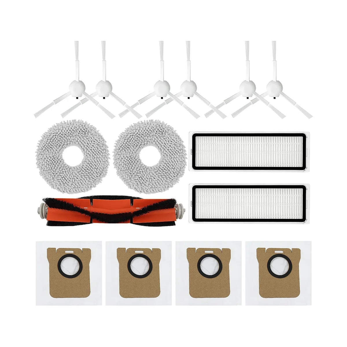Accessories Compatible for Dreame L10S Ultra L10 Ultra Robot Vacuum Cleaner Main Brush Wipes Filters
Accessories Compatible for Dreame L10S Ultra L10 Ultra Robot Vacuum Cleaner Main Brush Wipes Filters