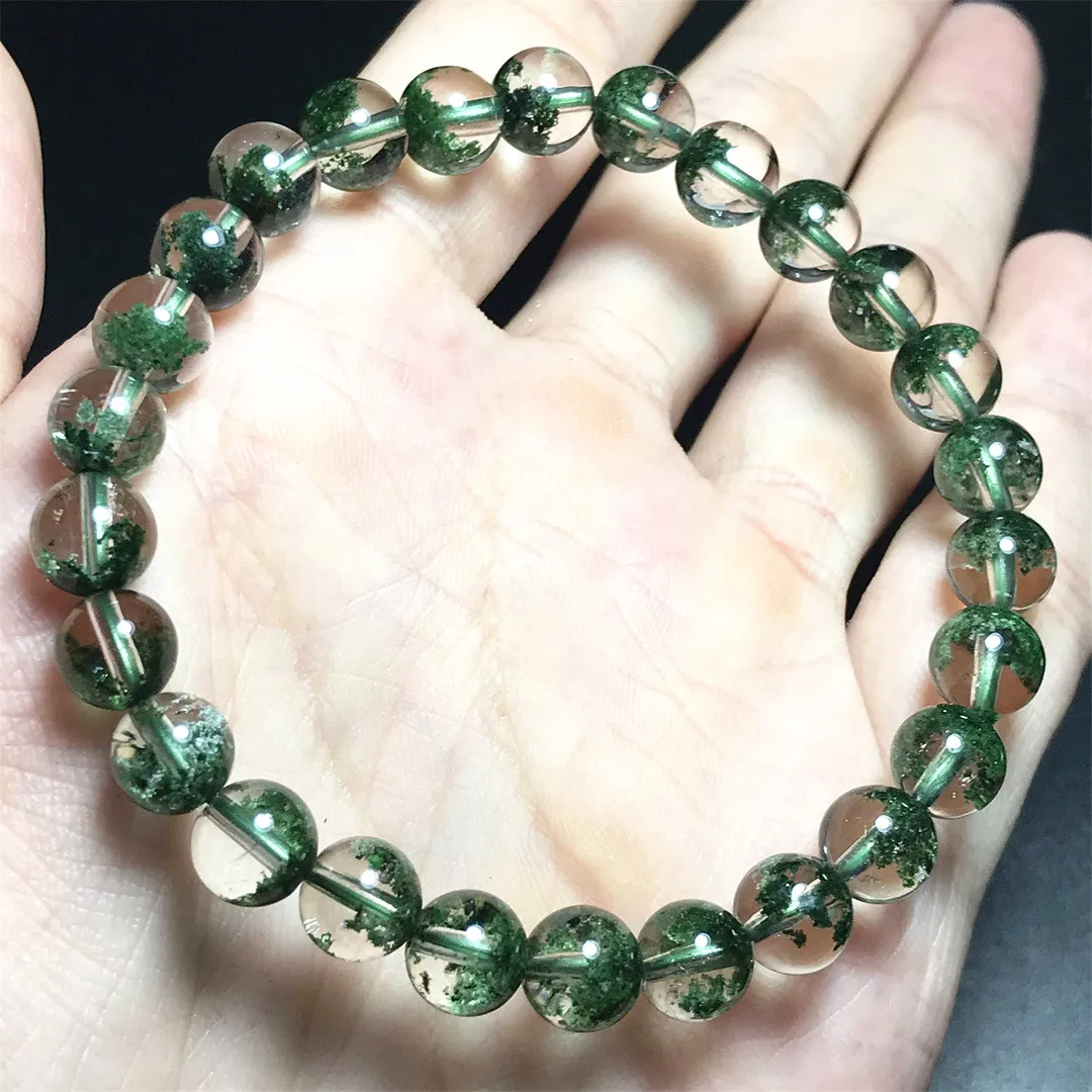 7mm Natural Green Phantom Quartz Bracelet Jewelry For Woman Lady Man Healing Love Gift Round Beads Reiki Crystal Strands AAAAA
7mm Natural Green Phantom Quartz Bracelet Jewelry For Woman Lady Man Healing Love Gift Round Beads Reiki Crystal Strands AAAAA