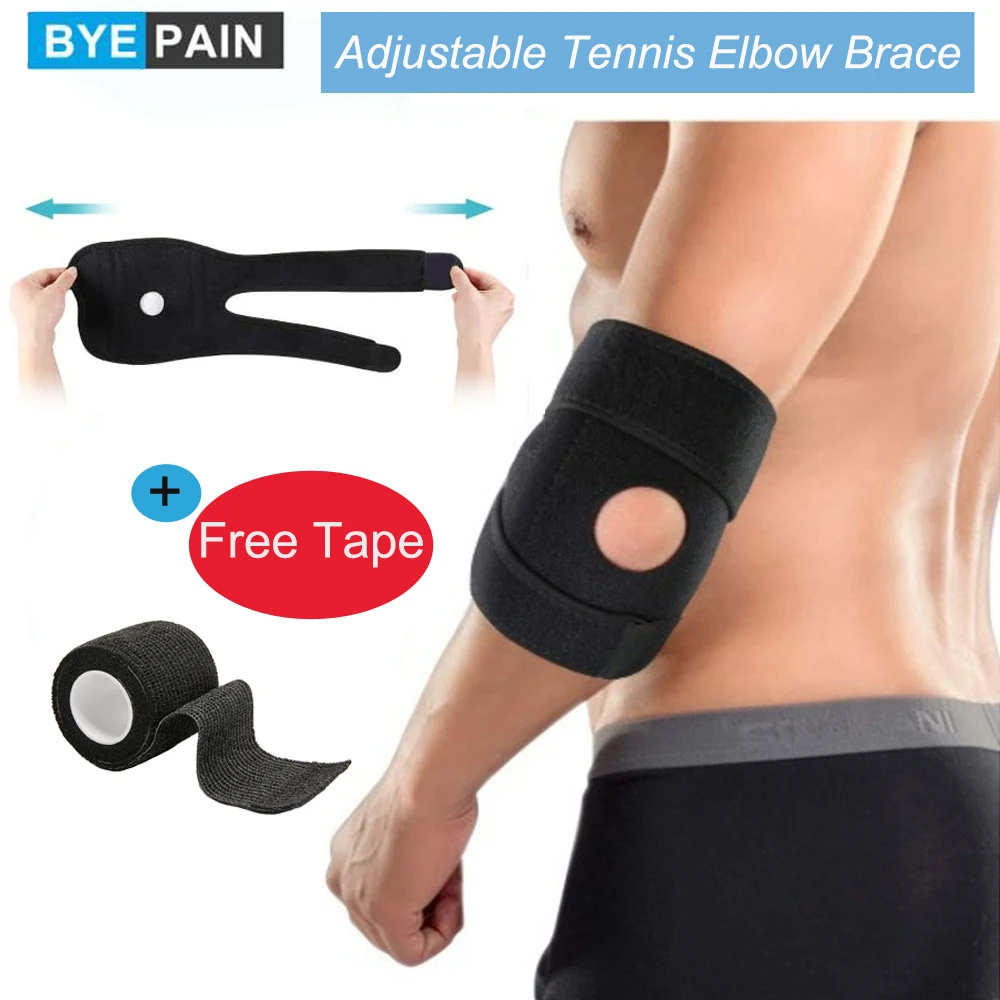 1Pcs Sports Elbow Bandage Adjustable Elbow Pads Basketball Volleyball Gym Sports Safety Arm Sleeve Pads With Free Tape
1Pcs Sports Elbow Bandage Adjustable Elbow Pads Basketball Volleyball Gym Sports Safety Arm Sleeve Pads With Free Tape