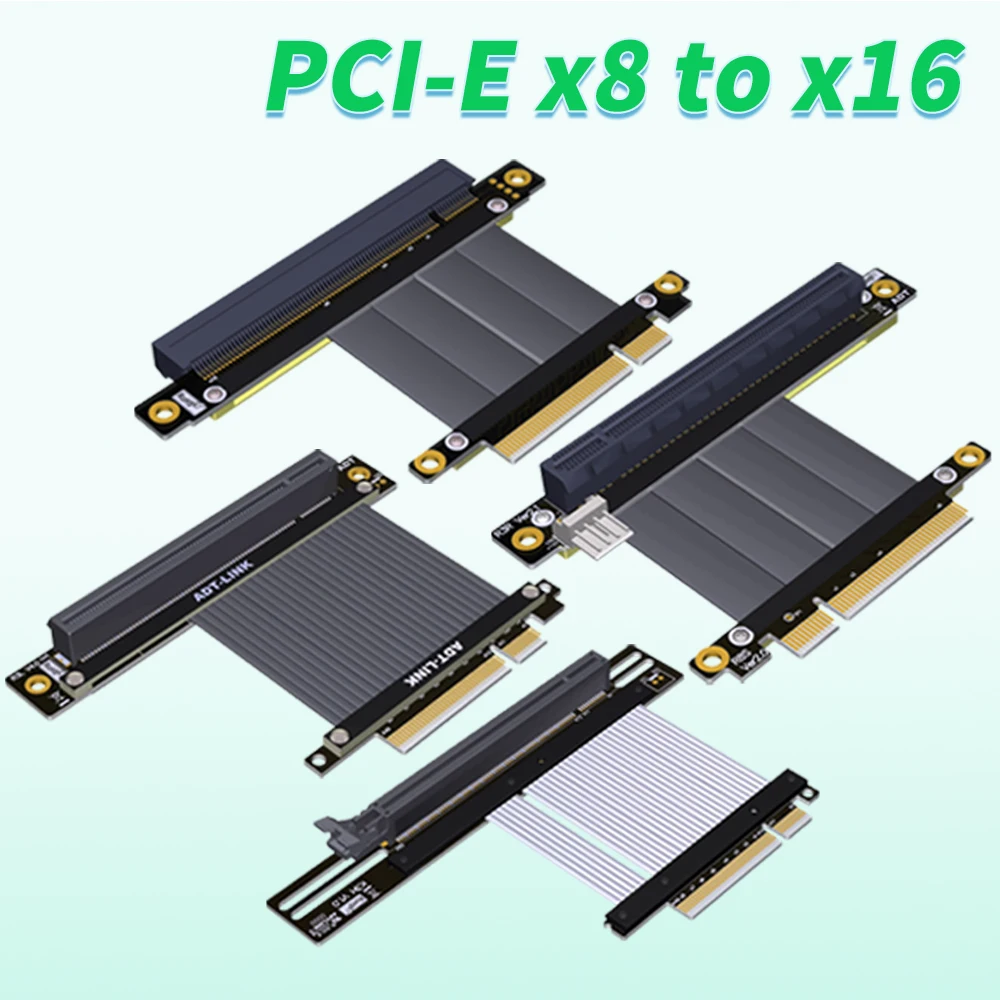 Кабель-удлинитель ADT PCI Express 3,0 4,0 X8-X16, PCI-E 8x 16x, поддержка графических видеокарт AMD NVIDIA RTX3060
Кабель-удлинитель ADT PCI Express 3,0 4,0 X8-X16, PCI-E 8x 16x, поддержка графических видеокарт AMD NVIDIA RTX3060