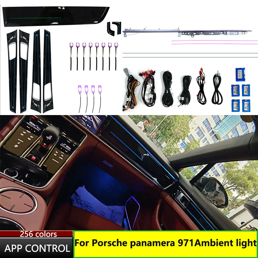 Запасная дверь для Porsche panamera 971, 7 цветов окружающей среды, лампа для динамика двери 2017-2023, внутренняя атмосфера, светильник refit
Запасная дверь для Porsche panamera 971, 7 цветов окружающей среды, лампа для динамика двери 2017-2023, внутренняя атмосфера, светильник refit