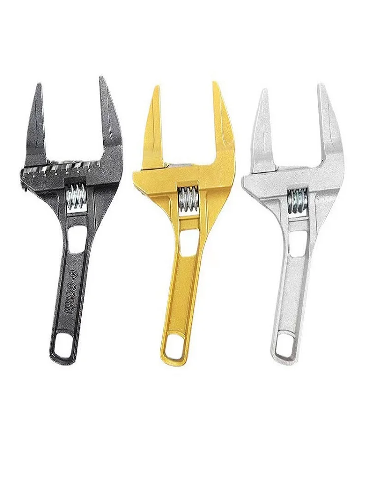 1 шт., многофункциональный регулируемый гаечный ключ из алюминиевого сплава
1 шт., многофункциональный регулируемый гаечный ключ из алюминиевого сплава