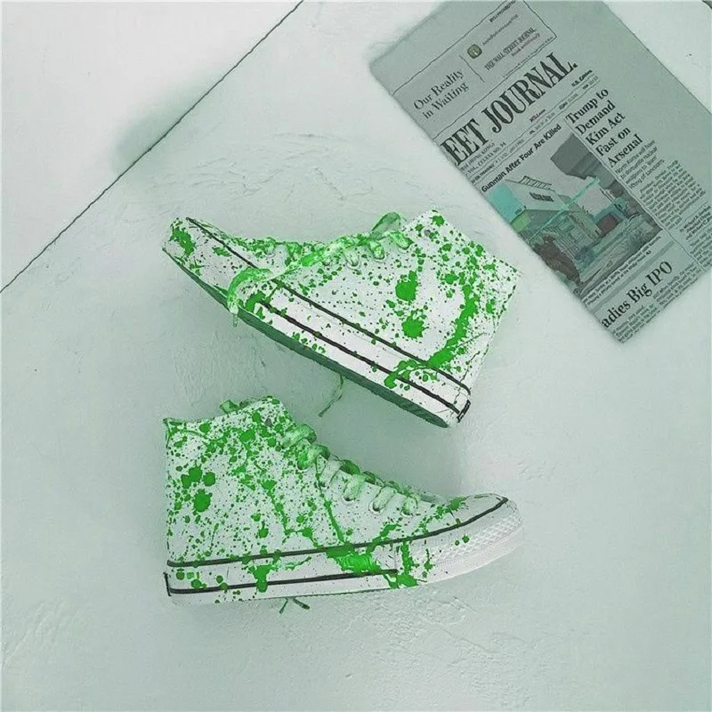 New Green Grafitti Designer Sport Shoes for Boys Girls Cool School Gym Sneakers Men Casual Lace Up Canvas Trekking Shoes
New Green Grafitti Designer Sport Shoes for Boys Girls Cool School Gym Sneakers Men Casual Lace Up Canvas Trekking Shoes