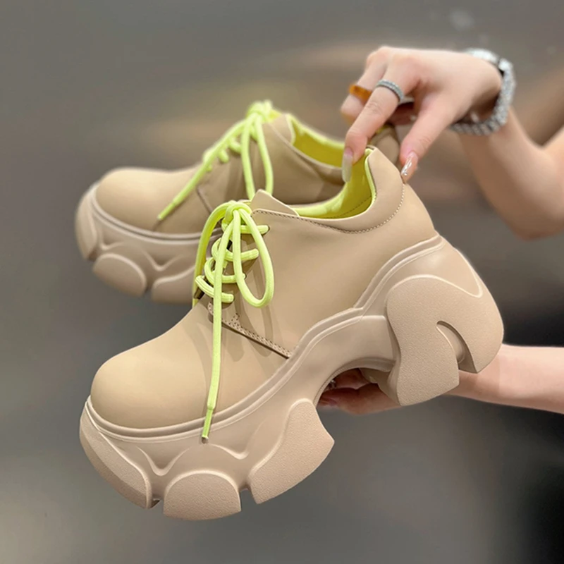 Женские кроссовки на платформе, спортивные сандалии на среднем массивном каблуке, на шнуровке, повседневные дизайнерские туфли-лодочки для бега и путешествий, осень 2023
Женские кроссовки на платформе, спортивные сандалии на среднем массивном каблуке, на шнуровке, повседневные дизайнерские туфли-лодочки для бега и путешествий, осень 2023