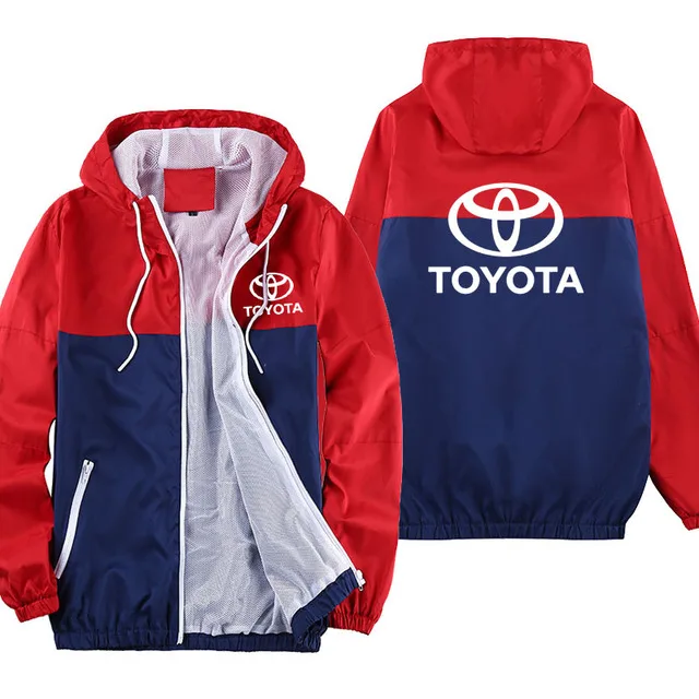 Fashion casual sun protection breathable jacket Stitching camouflage Toyota car logo printing Men jackets Men sportswear top
Fashion casual sun protection breathable jacket Stitching camouflage Toyota car logo printing Men jackets Men sportswear top