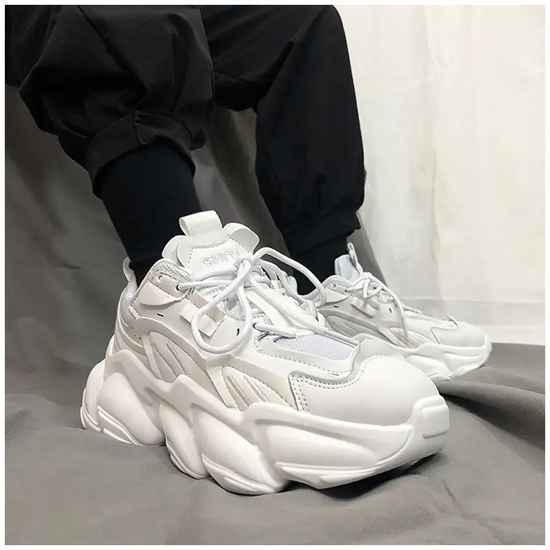Autumn Men's Platform Sneakers Breathable Men Chunky Basketball Shoes Trainers Women Sneakers Tenis Masculino Zapatillas Hombre
Autumn Men's Platform Sneakers Breathable Men Chunky Basketball Shoes Trainers Women Sneakers Tenis Masculino Zapatillas Hombre