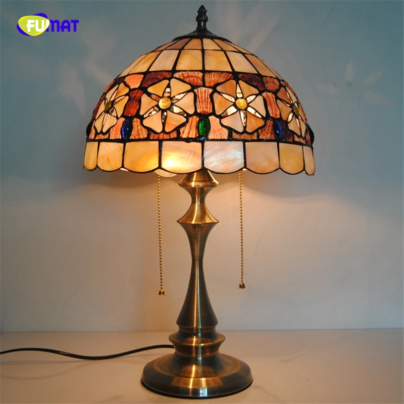 FUMAT 12" Natural Shell Camellia Lampshade Table Lamps Tiffany Stained Glass Table Lights For Home Decor BAR Living room Bedside
FUMAT 12" Natural Shell Camellia Lampshade Table Lamps Tiffany Stained Glass Table Lights For Home Decor BAR Living room Bedside