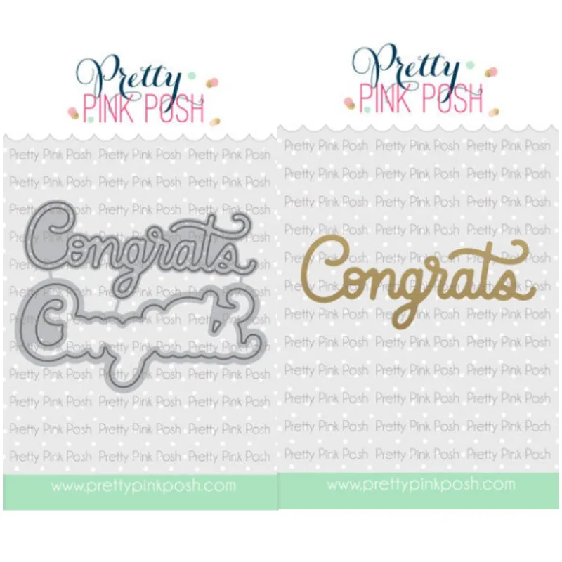 Congrats Shadow Metal Cutting Dies Hot Foil Scrapbook Diary Decoration Embossing Template Diy Greeting Card 2023 New Arrival 
Congrats Shadow Metal Cutting Dies Hot Foil Scrapbook Diary Decoration Embossing Template Diy Greeting Card 2023 New Arrival