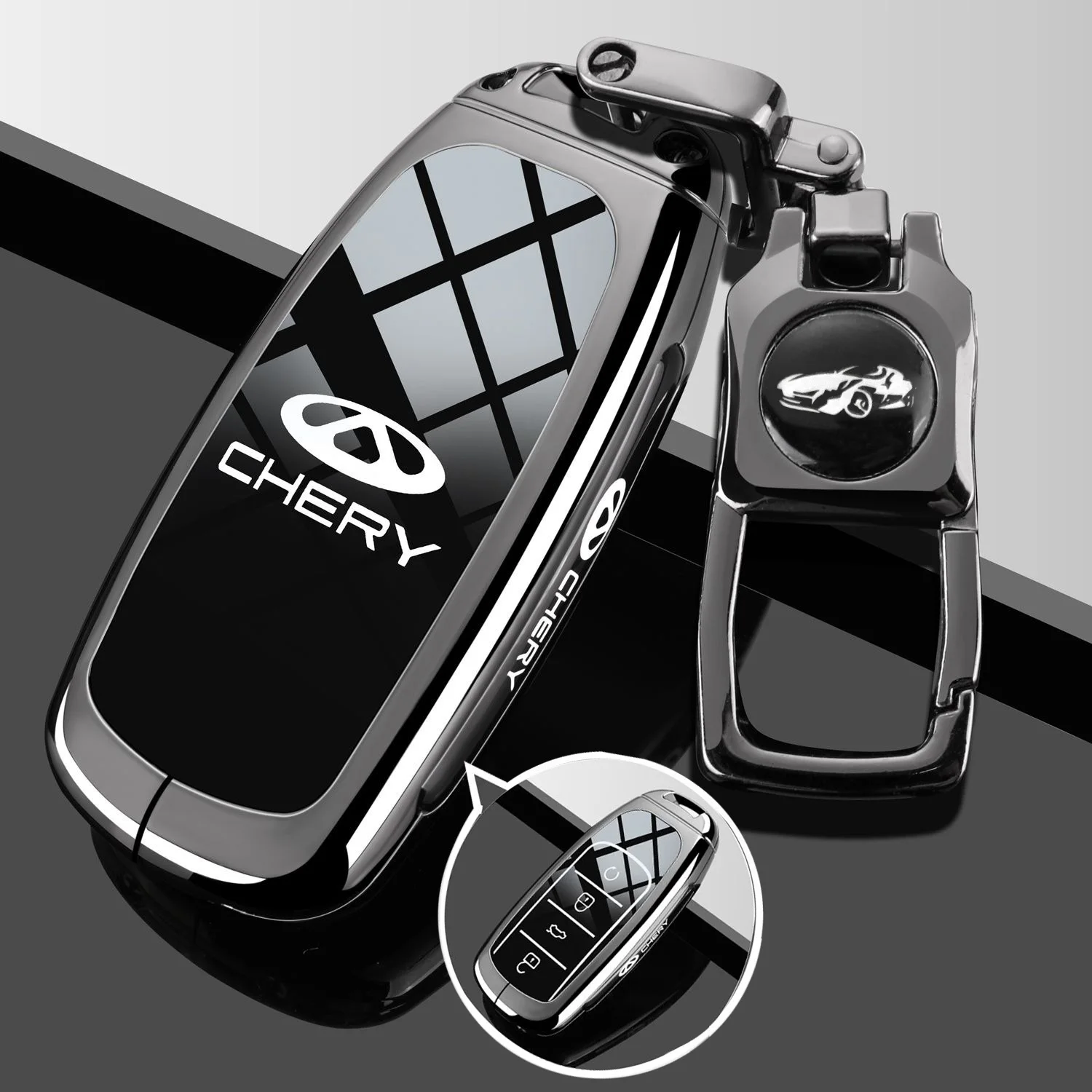Чехол Для Ключей Из Цинкового Сплава Для Chery Tiggo 7 Pro 8 9 Plus 2024 2025 - Аксессуар Для Дистанционного Управления Автом...
Чехол Для Ключей Из Цинкового Сплава Для Chery Tiggo 7 Pro 8 9 Plus 2024 2025 - Аксессуар Для Дистанционного Управления Автом...