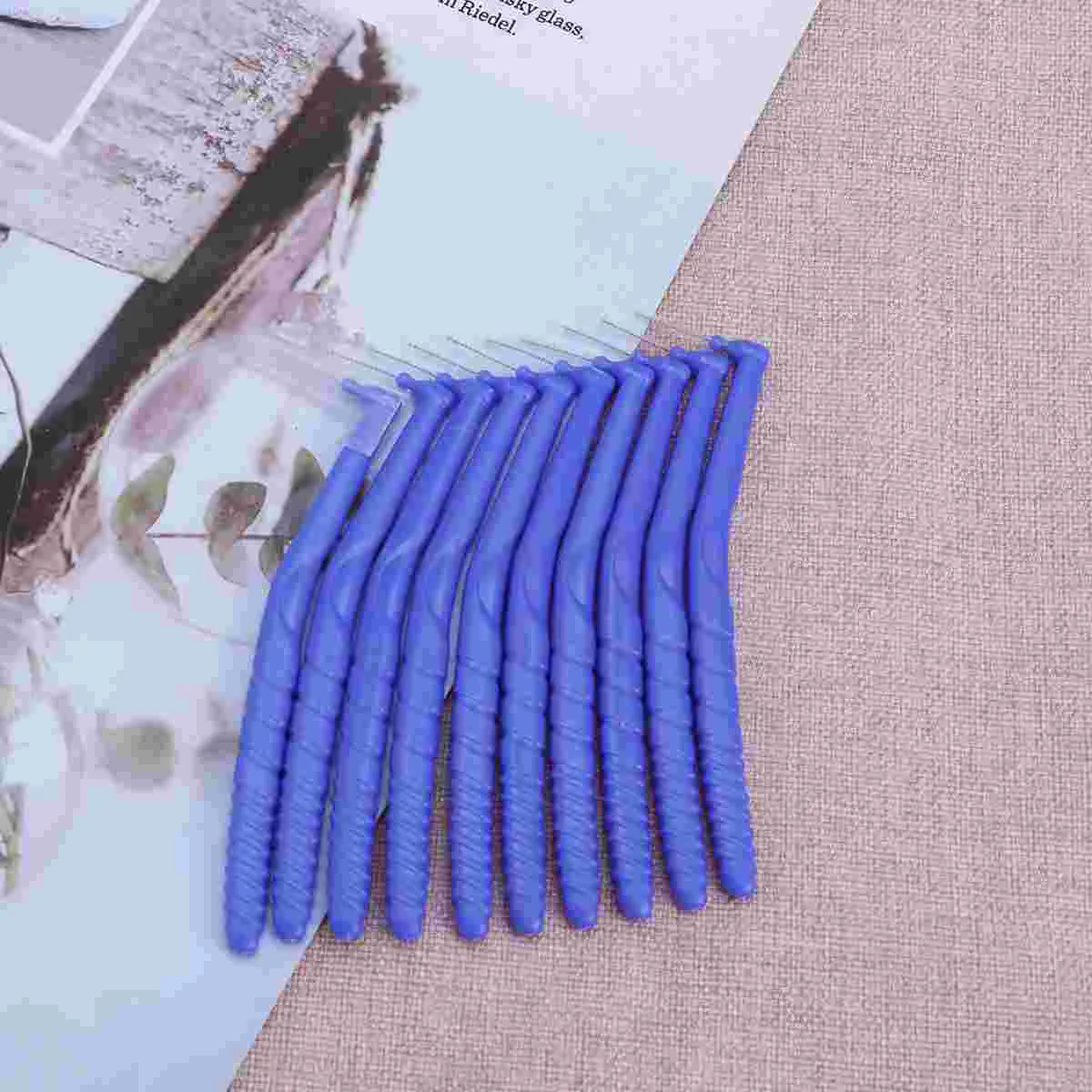 10 Pcs 08mm Purple L Shaped Interdental Brush Toothbrushes Dental Oral Care Brushes
10 Pcs 08mm Purple L Shaped Interdental Brush Toothbrushes Dental Oral Care Brushes
