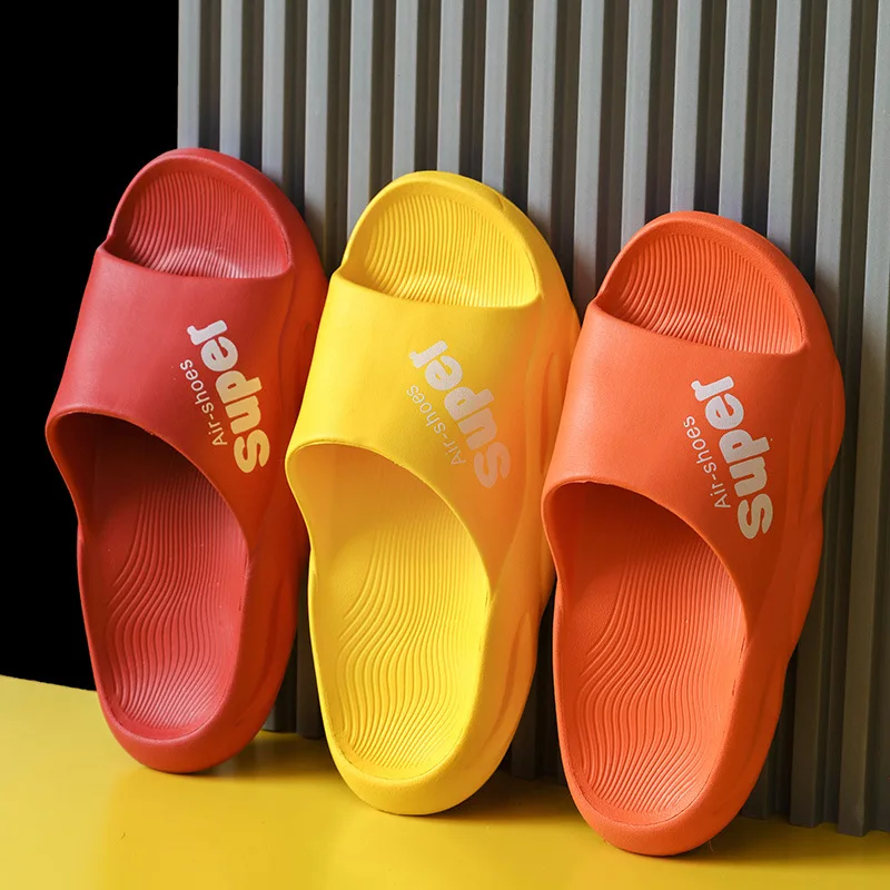 Сандалии и шлепанцы для мужчин и женщин, уличная одежда для дома, мягкая подошва, для ванной комнаты, цвет оранжевый/желтый, летние
Сандалии и шлепанцы для мужчин и женщин, уличная одежда для дома, мягкая подошва, для ванной комнаты, цвет оранжевый/желтый, летние