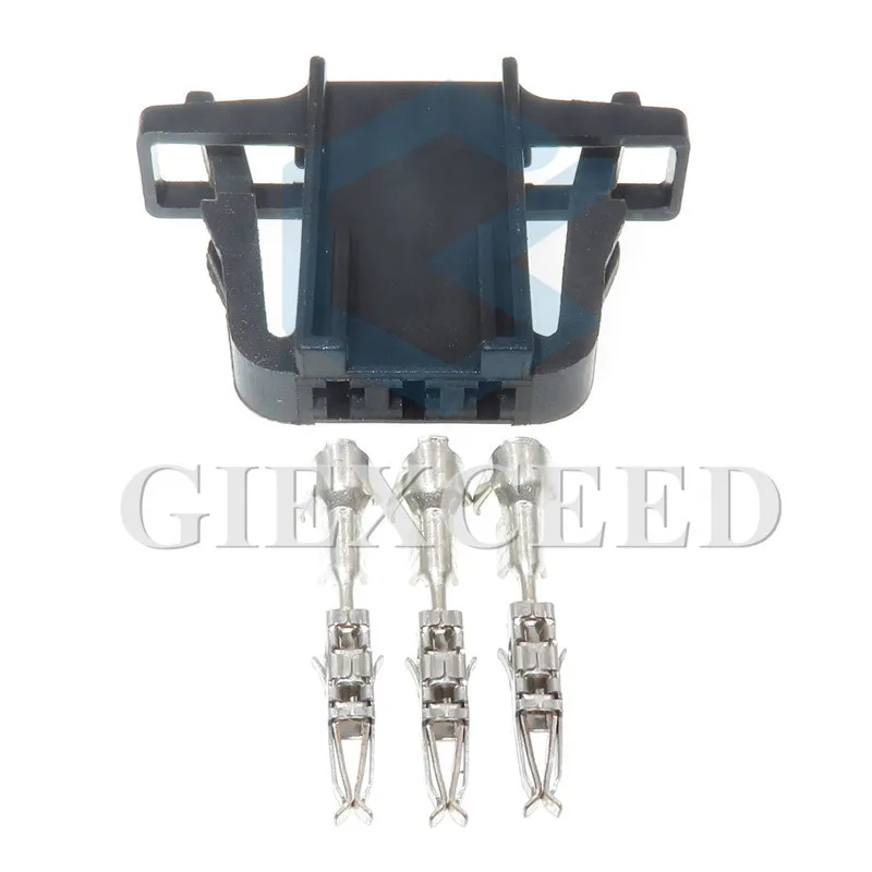 2 комплекта 3-контактный стартер 3B0972703 автомобильный звуковой гнездо 1,5 автомобильный провод соединитель дверная лампа задний фонарь вилка для VW Skoda