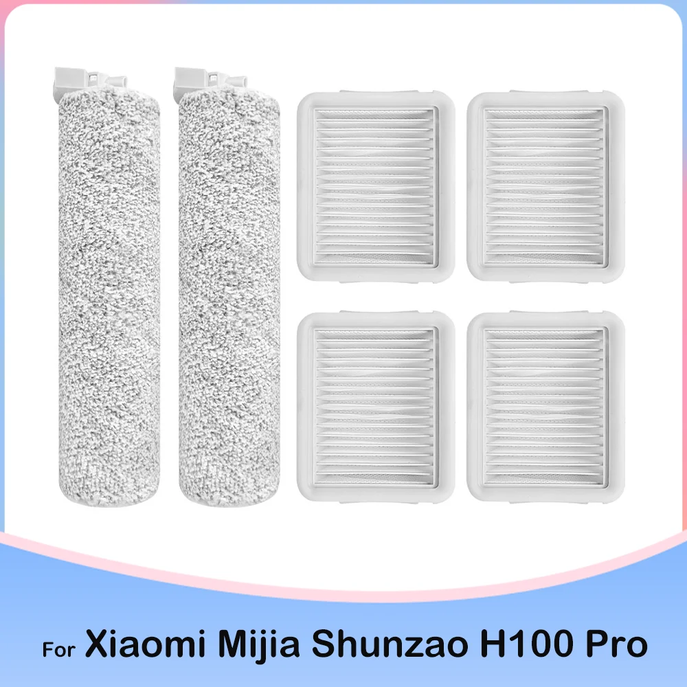 Сменный комплект для пылесоса Xiaomi Mijia ShunZao H100 Pro, мягкая пушистая щетка, рулон Hepa фильтра, для сухой и влажной уборки
Сменный комплект для пылесоса Xiaomi Mijia ShunZao H100 Pro, мягкая пушистая щетка, рулон Hepa фильтра, для сухой и влажной уборки