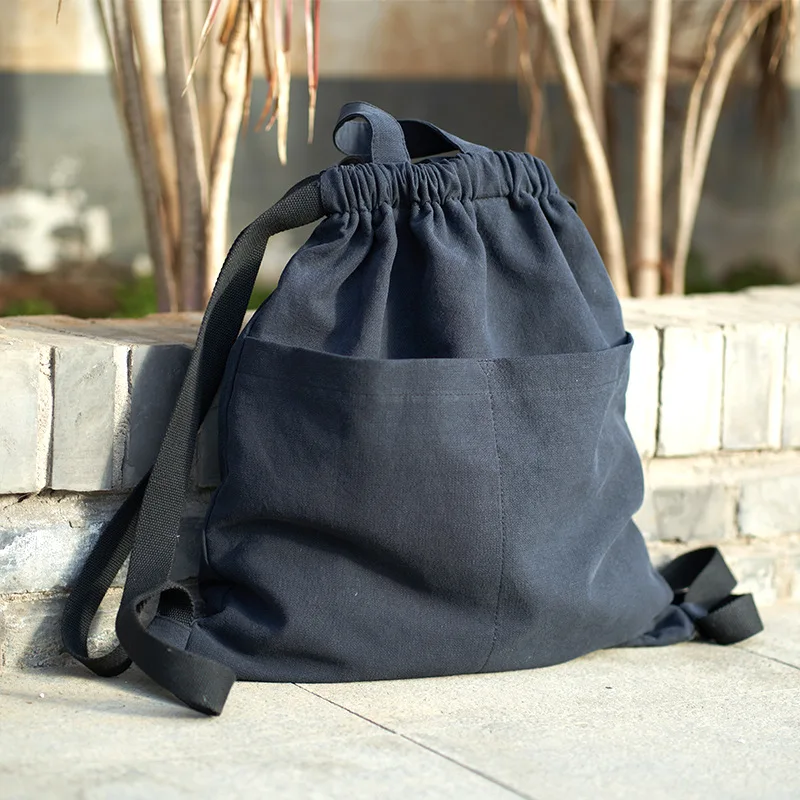 Eco-friendly Cotton Fabric Female Casual Big Capacity Roomy Tote Bag Teenager School Book Laptop Convertible Handbag Backpack
Eco-friendly Cotton Fabric Female Casual Big Capacity Roomy Tote Bag Teenager School Book Laptop Convertible Handbag Backpack