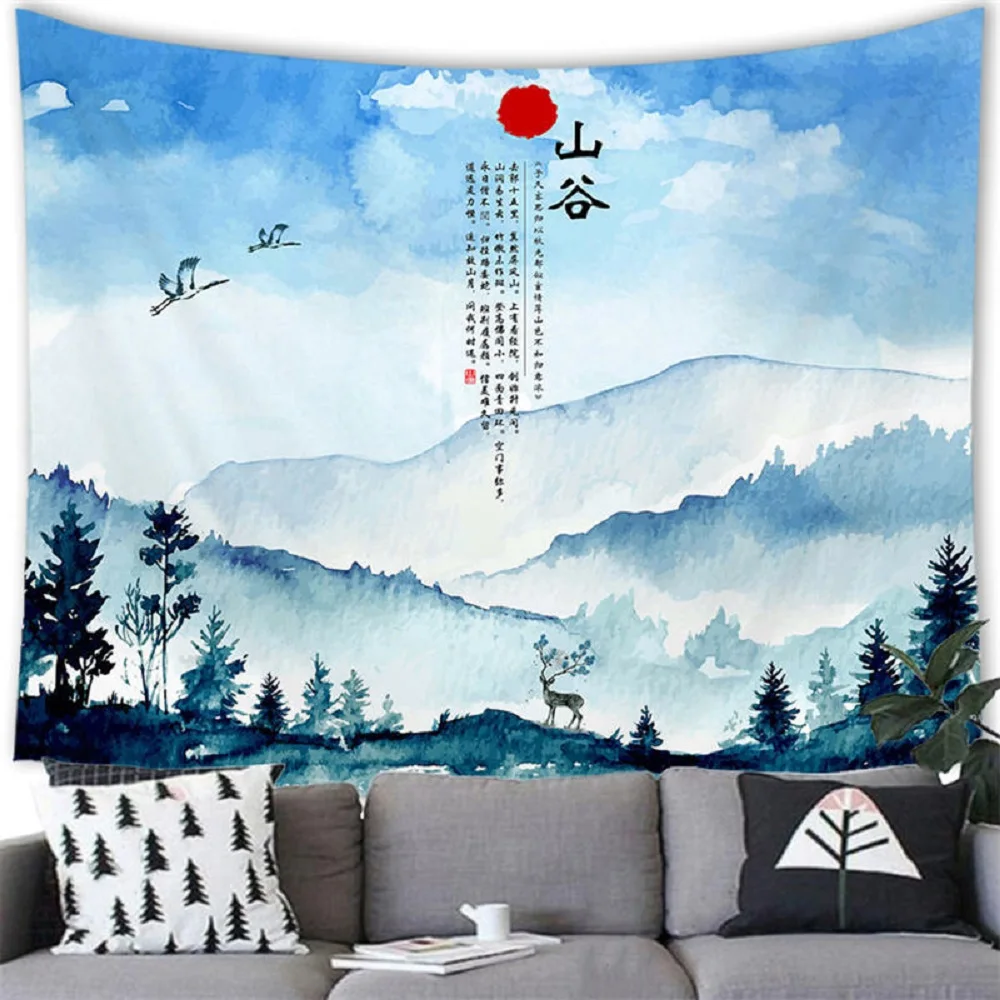 Asian Style Small Pavilion Tapestry Bird Over The Lake Lotus Waterlily Tapestries Bedroom Living Room Dorm Decor Wall Hanging
Asian Style Small Pavilion Tapestry Bird Over The Lake Lotus Waterlily Tapestries Bedroom Living Room Dorm Decor Wall Hanging