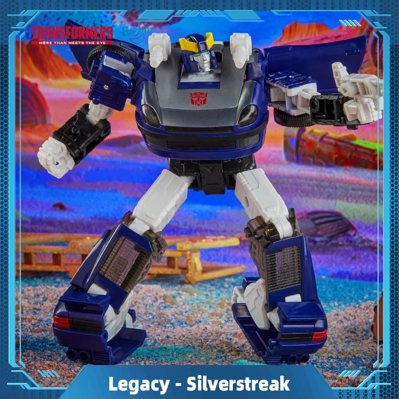 Hasbro Transformers Buzzworthy Bumblebee Legacy Deluxe Autobot Silverstreak Toys Gift F4051 
Hasbro Transformers Buzzworthy Bumblebee Legacy Deluxe Autobot Silverstreak Toys Gift F4051