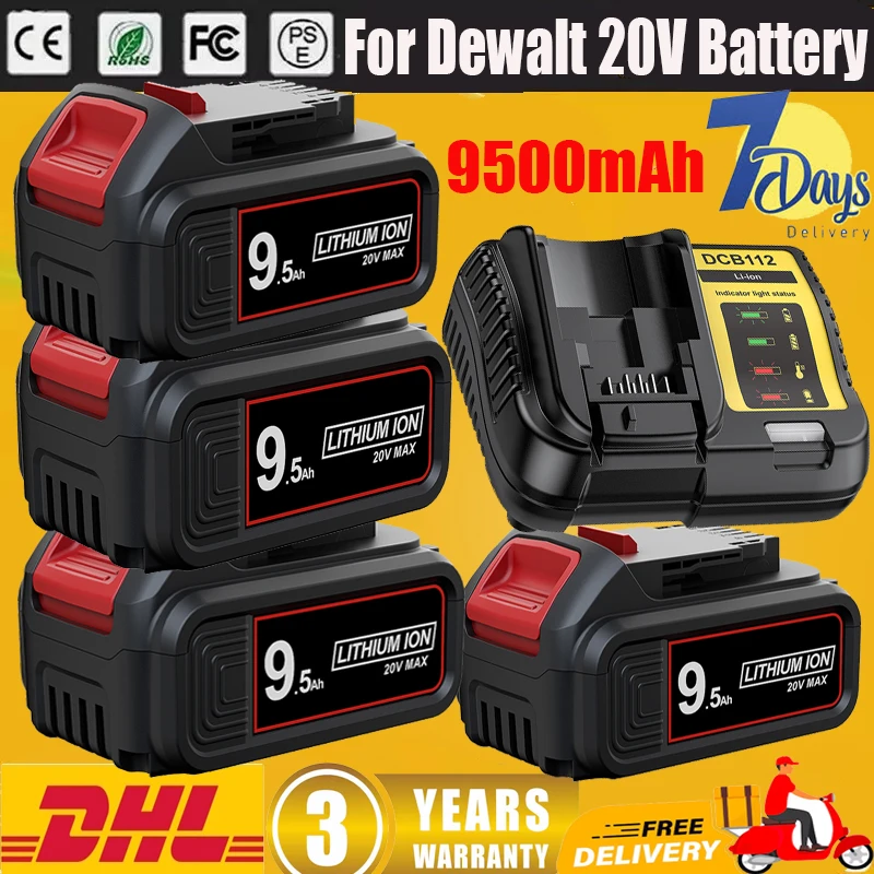 DCB200 для Dewalt 20 В 9 5 Ач литий-ионный аккумулятор адаптер 21700 чехол сменный DCD805
