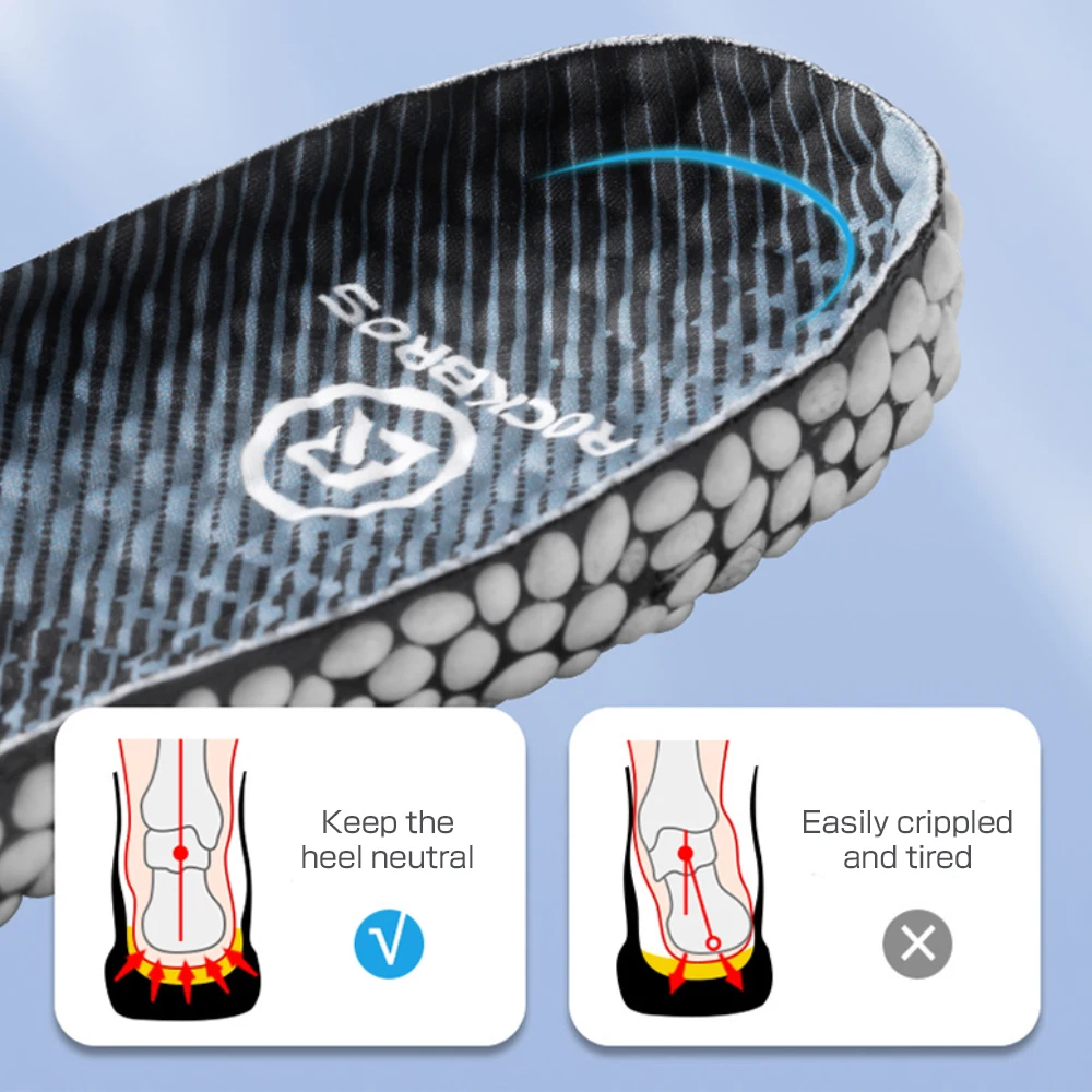 ROCKBROS Sports Breathable Popcorn Particle Insoles Men Women Shock Absorption Comfortable Riding Sweat Absorption Feet Care
ROCKBROS Sports Breathable Popcorn Particle Insoles Men Women Shock Absorption Comfortable Riding Sweat Absorption Feet Care