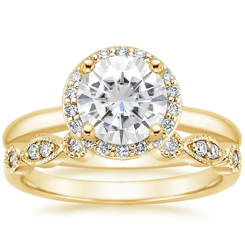 1.2 Carat Princess Round Cut Zircon Rings 2pcs/set Gold Plated Wedding Engagement Ring Set Sparkling Zircon Women's Rings
1.2 Carat Princess Round Cut Zircon Rings 2pcs/set Gold Plated Wedding Engagement Ring Set Sparkling Zircon Women's Rings