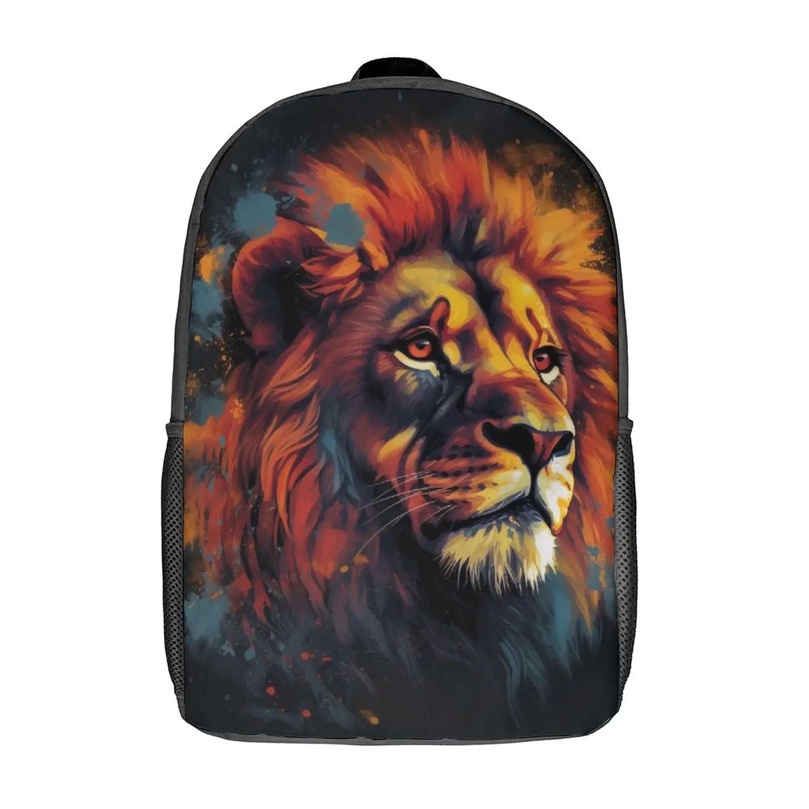 Lion Backpack Vibrant Fire Captivating Image Cute Backpacks Student Unisex Workout Pattern High School Bags Colorful Rucksack
Lion Backpack Vibrant Fire Captivating Image Cute Backpacks Student Unisex Workout Pattern High School Bags Colorful Rucksack