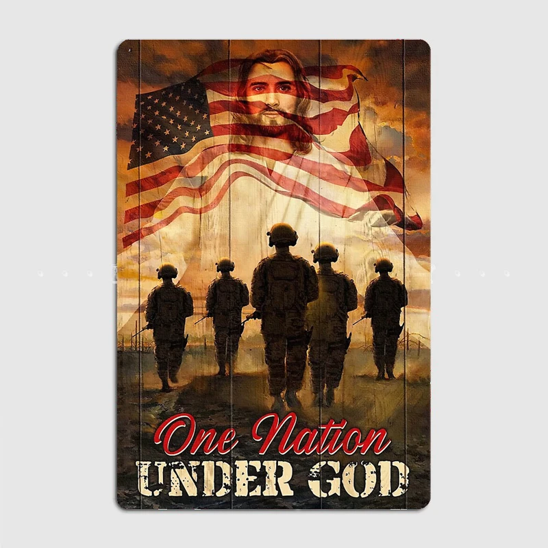 Jesus American soldiers Poster Gift Metal Sign Poster Garage Living Room Cinema Living Custom Tin Vintage Home Decoration
Jesus American soldiers Poster Gift Metal Sign Poster Garage Living Room Cinema Living Custom Tin Vintage Home Decoration