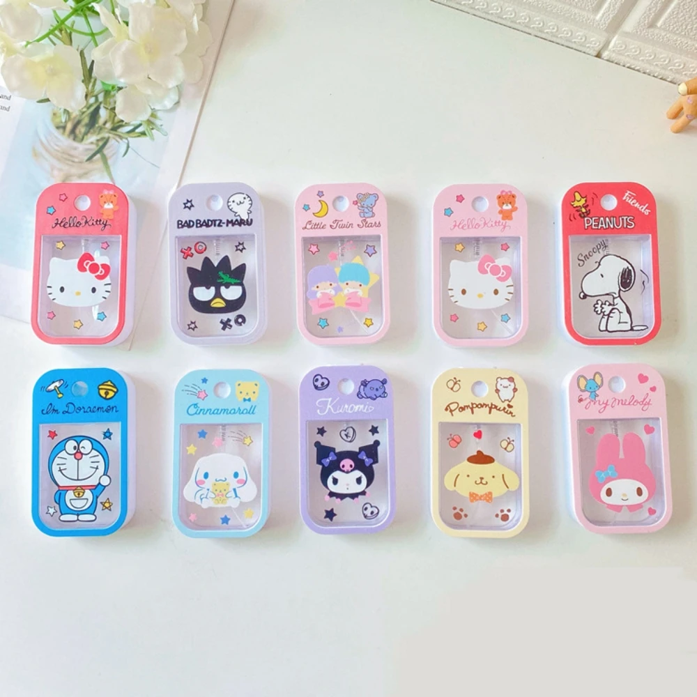 Kuromi Perfume Bottle Sanrio Hello Kitty Spray Bottle Cinnamoroll Melody Alcohol Press Bottled Pompompurin Portable Bottling
Kuromi Perfume Bottle Sanrio Hello Kitty Spray Bottle Cinnamoroll Melody Alcohol Press Bottled Pompompurin Portable Bottling